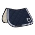 Skakalna podsedelnica EQUESTRO Double Stripes NAVY Skakalna podsedelnica EQUESTRO Double Stripes NAVY