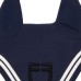 Naušniki EQUESTRO DOUBLE STRIPE NAVY Naušniki EQUESTRO DOUBLE STRIPE NAVY