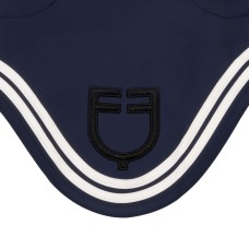 Naušniki EQUESTRO DOUBLE STRIPE NAVY
