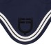 Naušniki EQUESTRO DOUBLE STRIPE NAVY Naušniki EQUESTRO DOUBLE STRIPE NAVY