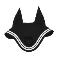 Naušniki EQUESTRO DOUBLE STRIPE BLACK Naušniki EQUESTRO DOUBLE STRIPE BLACK