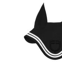 Naušniki EQUESTRO DOUBLE STRIPE BLACK
