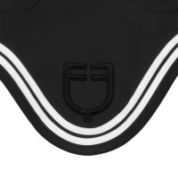 Naušniki EQUESTRO DOUBLE STRIPE BLACK