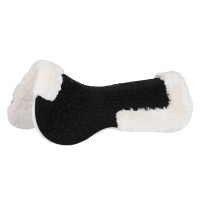 EQUESTRO® podloga LYCRA SHEEPSKIN, prava ovčka BLACK - WHITE EQUESTRO® podloga LYCRA SHEEPSKIN, prava ovčka BLACK - WHITE