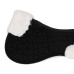 EQUESTRO® podloga LYCRA SHEEPSKIN, prava ovčka BLACK - WHITE EQUESTRO® podloga LYCRA SHEEPSKIN, prava ovčka BLACK - WHITE