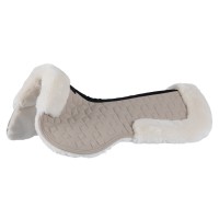 EQUESTRO® podloga LYCRA SHEEPSKIN, prava ovčka COBBLESTONE EQUESTRO® podloga LYCRA SHEEPSKIN, prava ovčka COBBLESTONE