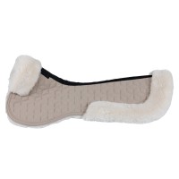 EQUESTRO® podloga LYCRA SHEEPSKIN, prava ovčka COBBLESTONE