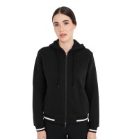 EQUESTRO® ženska hoodie jopica with front zipper