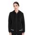EQUESTRO® ženska hoodie jopica with front zipper EQUESTRO® ženska hoodie jopica with front zipper