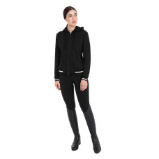 EQUESTRO® ženska hoodie jopica with front zipper