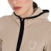 EQUESTRO® ženska flis jopica zip-up sweatshirt COBBLESTONE EQUESTRO® ženska flis jopica zip-up sweatshirt COBBLESTONE