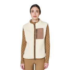 Equestro ženski brezrokavnik TEDDY FLEECE