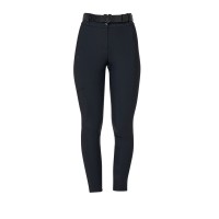 Equestro® ženske jahalne hlače z visokim pasom RHINESTONES FULL GRIP