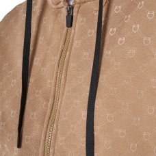 EQUESTRO® ženska hoodie jopica MONOGRAM