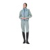Equestro ženski brezrokavnik PADDED HIGH COLLAR SLATE GRAY Equestro ženski brezrokavnik PADDED HIGH COLLAR SLATE GRAY