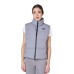 Equestro ženski brezrokavnik PADDED HIGH COLLAR FROST GREY Equestro ženski brezrokavnik PADDED HIGH COLLAR FROST GREY