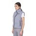 Equestro ženski brezrokavnik PADDED HIGH COLLAR FROST GREY Equestro ženski brezrokavnik PADDED HIGH COLLAR FROST GREY