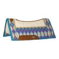 PLATINUM PRO western podsedelnica CONTOURED BLUE/VIOLET/ANTIQUE WHITE PLATINUM PRO western podsedelnica CONTOURED BLUE/VIOLET/ANTIQUE WHITE
