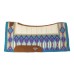 PLATINUM PRO western podsedelnica CONTOURED BLUE/VIOLET/ANTIQUE WHITE PLATINUM PRO western podsedelnica CONTOURED BLUE/VIOLET/ANTIQUE WHITE