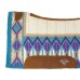 PLATINUM PRO western podsedelnica CONTOURED BLUE/VIOLET/ANTIQUE WHITE PLATINUM PRO western podsedelnica CONTOURED BLUE/VIOLET/ANTIQUE WHITE