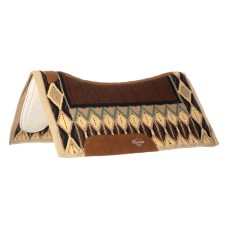 PLATINUM PRO western podsedelnica CONTOUREDBROWN/SENAPE/GREEN