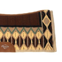 PLATINUM PRO western podsedelnica CONTOUREDBROWN/SENAPE/GREEN