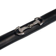 Pas za hlače Equestro with snaffle bits and rhinestones
