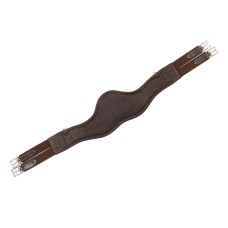 Equestro® angleški podsedelni pas SHAPED PERFORATED LEATHER
