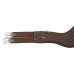 Equestro® angleški podsedelni pas SHAPED PERFORATED LEATHER Equestro® angleški podsedelni pas SHAPED PERFORATED LEATHER