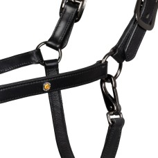 EQUESTRO usnjena oglavka SHINNY ANATOMIC