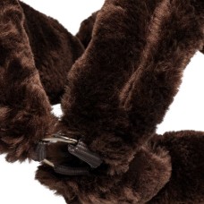 EQUESTRO® oglavka FAUX SHEEPSKIN