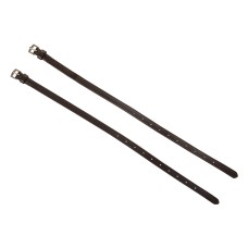 Equestro® paščki za ostroge usnjeni DARK BROWN