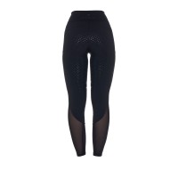 EQUESTRO® ženske poletne jahalne pajkice MESH HYBRID - zelo zračne, z žepom
