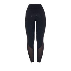 EQUESTRO® ženske poletne jahalne pajkice MESH HYBRID - zelo zračne, z žepom