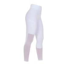 EQUESTRO® ženske poletne jahalne pajkice MESH HYBRID - zelo zračne, z žepom