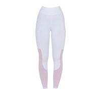 EQUESTRO® ženske poletne jahalne pajkice MESH HYBRID - zelo zračne, z žepom