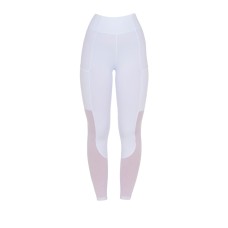 EQUESTRO® ženske poletne jahalne pajkice MESH HYBRID - zelo zračne, z žepom