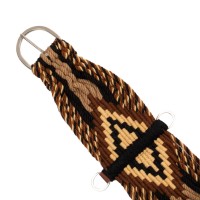 Pool's western podsedelni pas MOHAIR BROWN