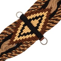 Pool's western podsedelni pas MOHAIR BROWN