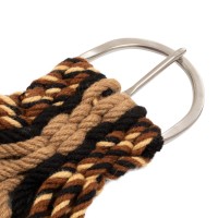 Pool's western podsedelni pas MOHAIR BROWN