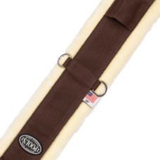 Pool's western podsedelni pas SYNTHETIC SHEEPSKIN