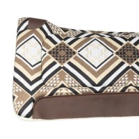 Western podsedelnica POOL'S DAKOTA, GREY/BROWN/GOLD