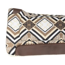Western podsedelnica POOL'S DAKOTA, GREY/BROWN/GOLD