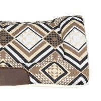 Western podsedelnica POOL'S DAKOTA, GREY/BROWN/GOLD