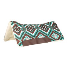 Western podsedelnica POOL'S DAKOTA, GREEN/BROWN/DARK BROWN