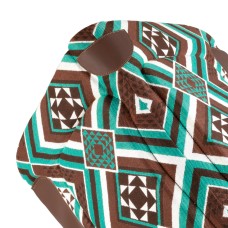 Western podsedelnica POOL'S DAKOTA, GREEN/BROWN/DARK BROWN