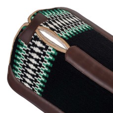 Pool's filc western podsedelnica SHOW DESIGN, BL/WHITE/GREEN