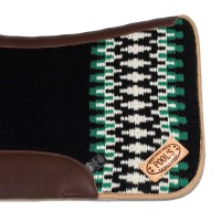 Pool's filc western podsedelnica SHOW DESIGN, BL/WHITE/GREEN