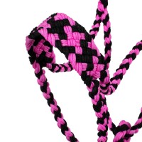 Pool's vrvična oglavka z nosnikom BLACK/PINK