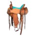 Western sedlo Pool's BARREL TURQUISE SEAT Western sedlo Pool's BARREL TURQUISE SEAT